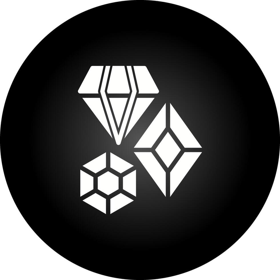 icono de vector de gemas