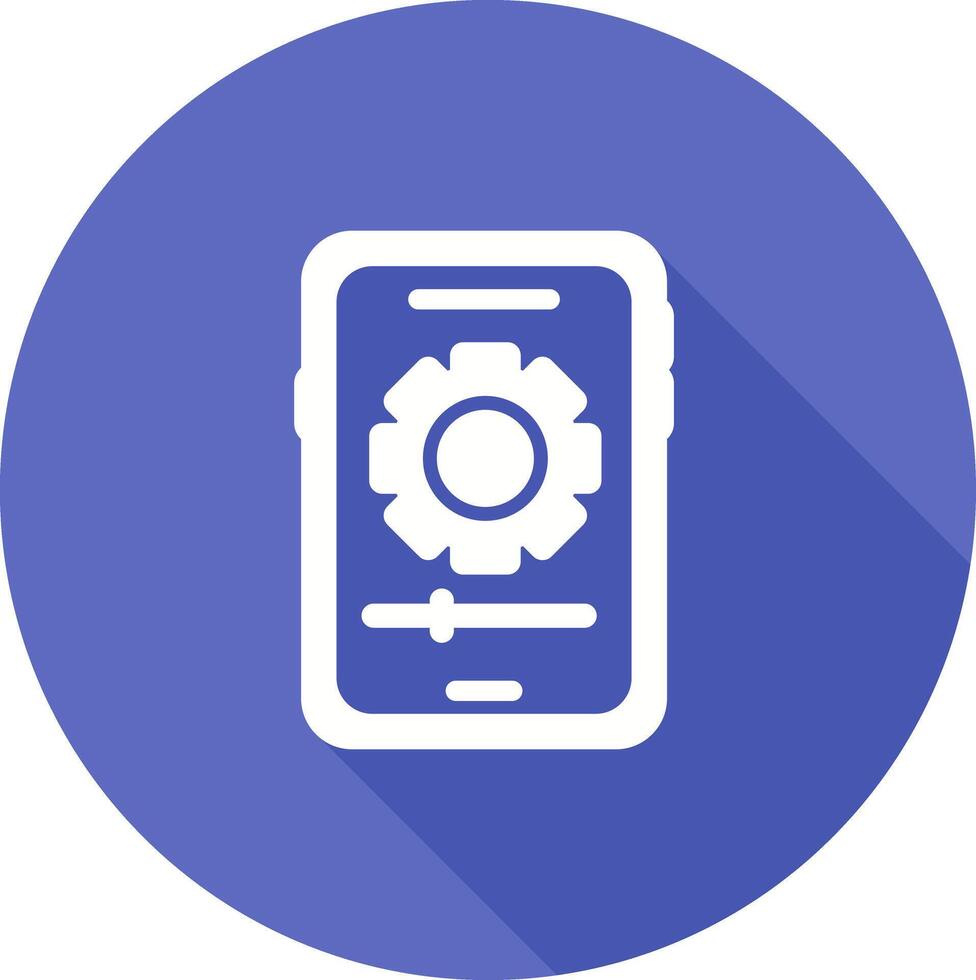 Smartphone Settings Vector Icon