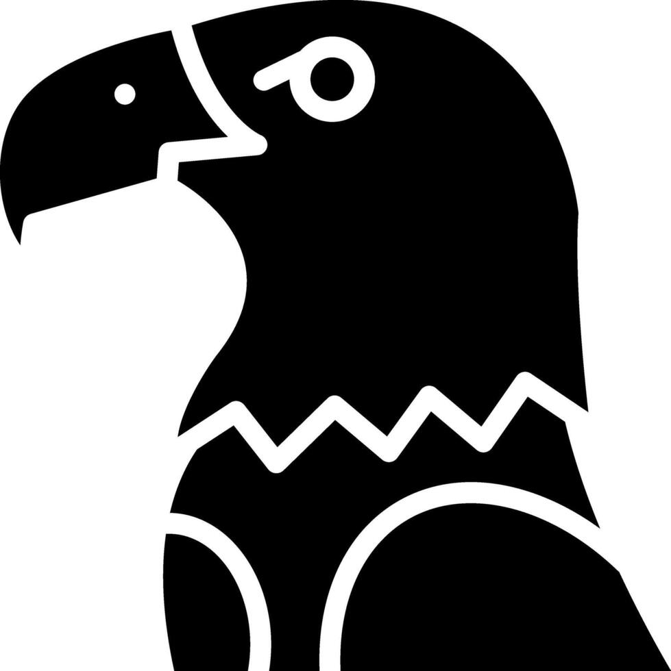 icono de vector de águila