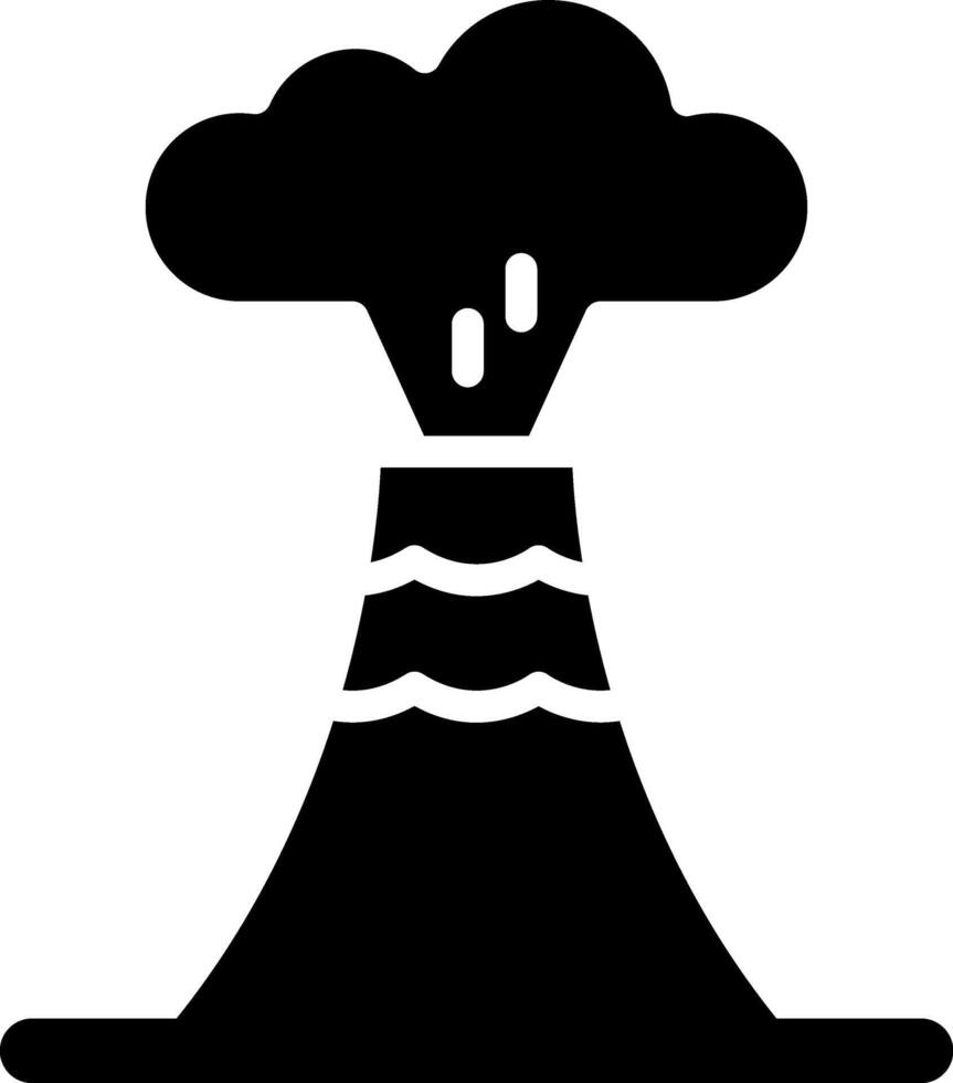 Volcano Vector Icon