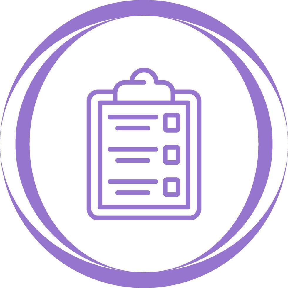 Clipboard Vector Icon