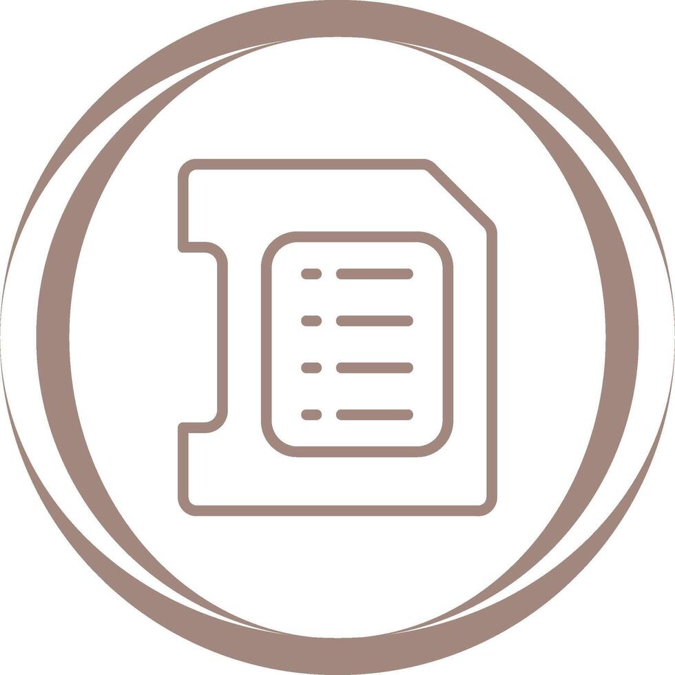 Sd Card Vector Icon