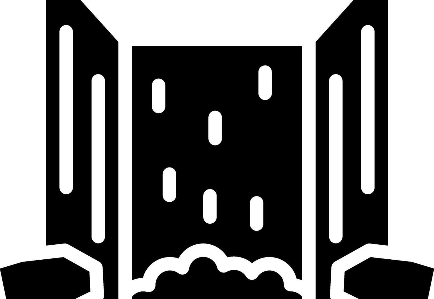 Waterfall Vector Icon