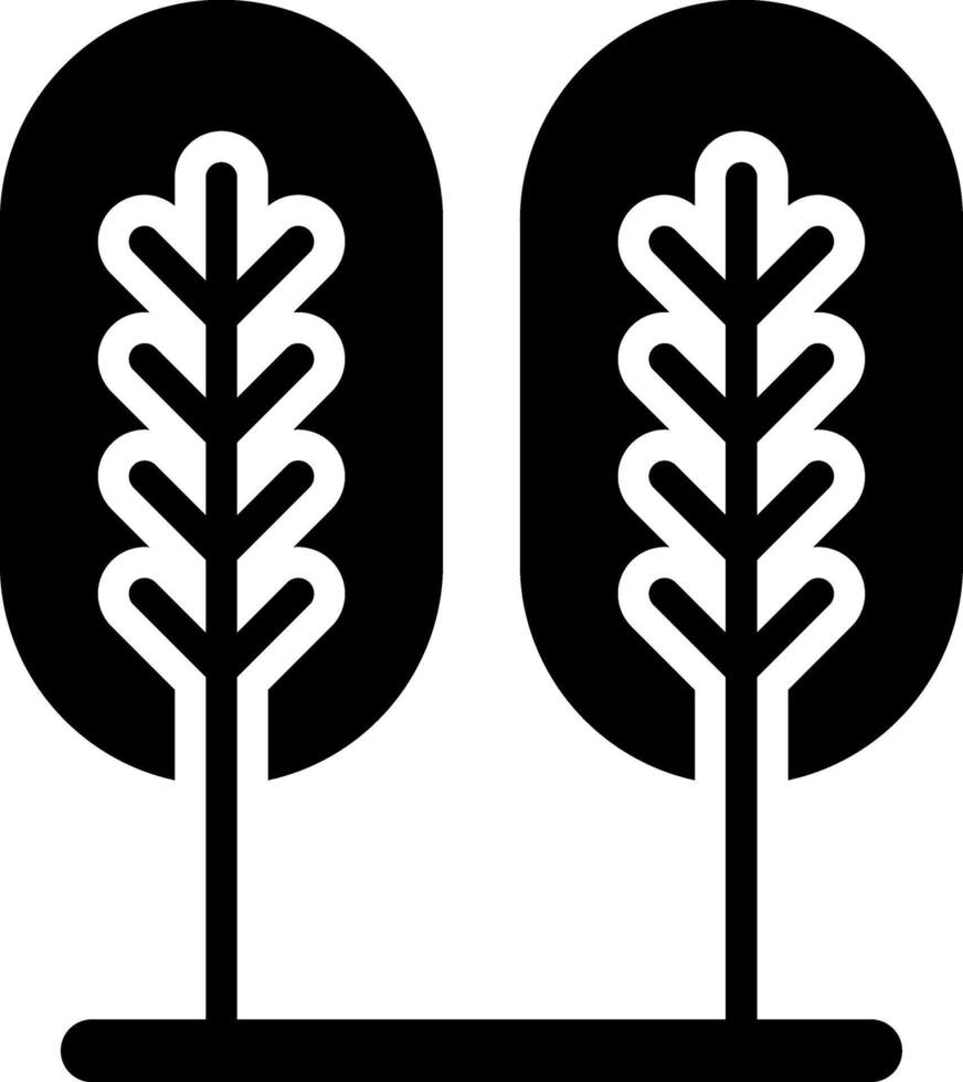 Birch tree Vector Icon