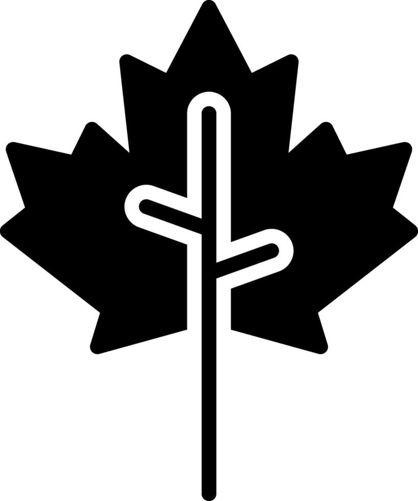 Maple leaf Vector Icon