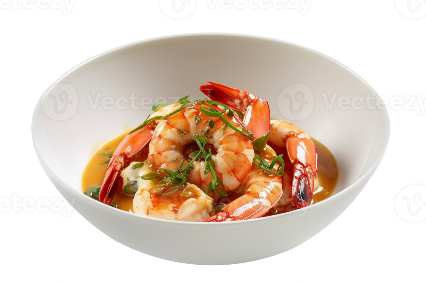Shrimp isolated on background png