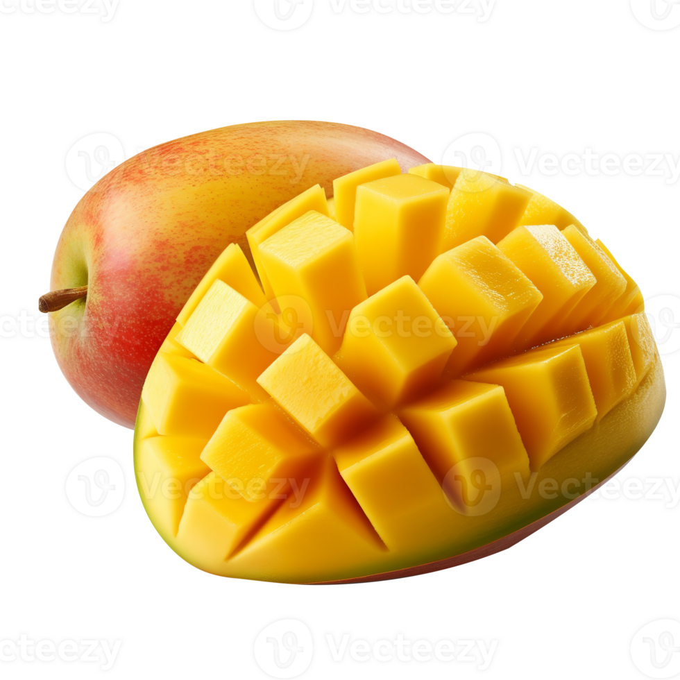 Mango isolated on background png