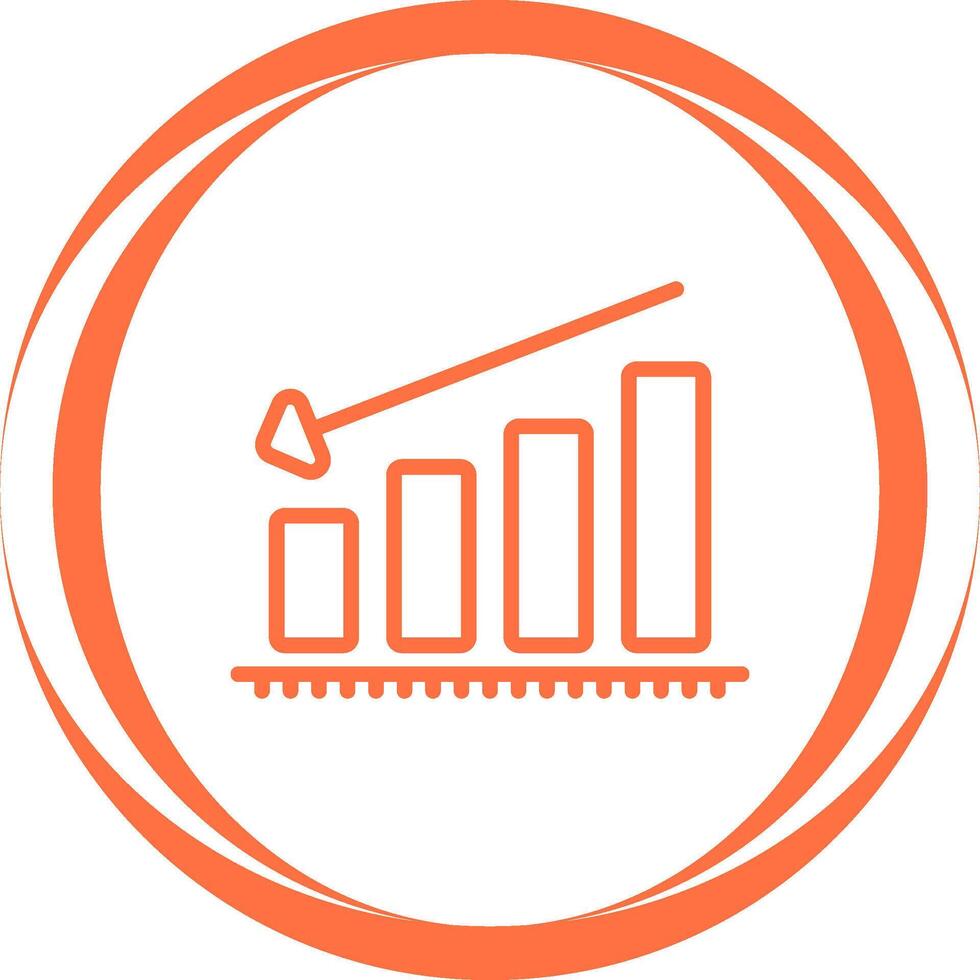 Chart Decreasing Vector Icon