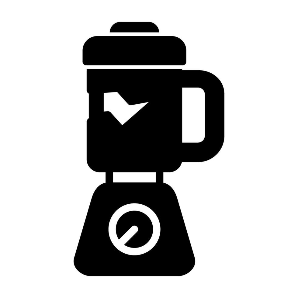 Food Blender Vector Icon