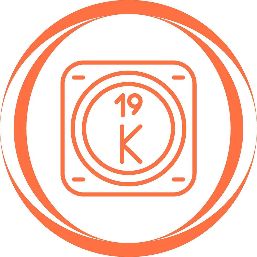 Potassium Vector Icon