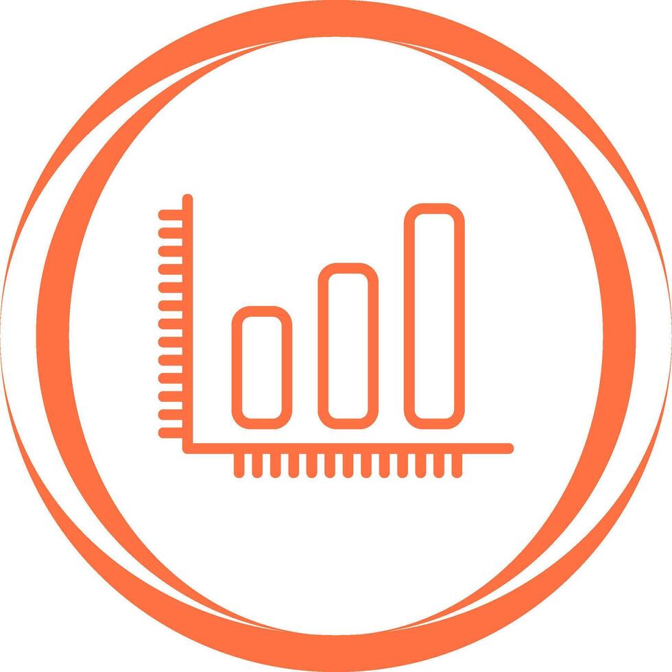 Bar Chart Vector Icon