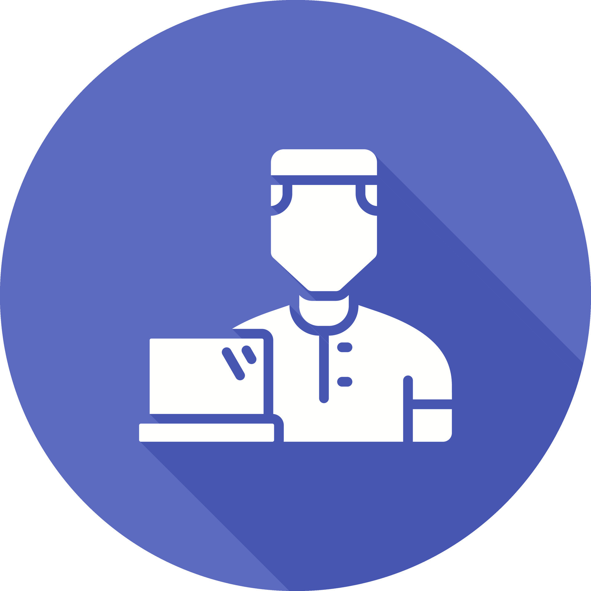 User Working Vector Icon 39112526 Vector Art at Vecteezy