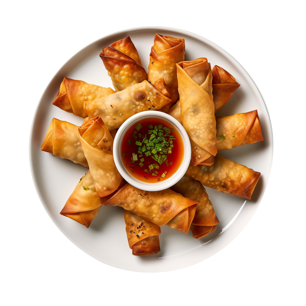 Spring Roll isolated on background png