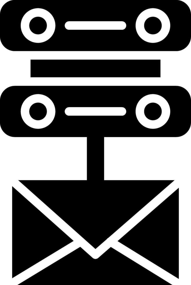 Email Server Vector Icon