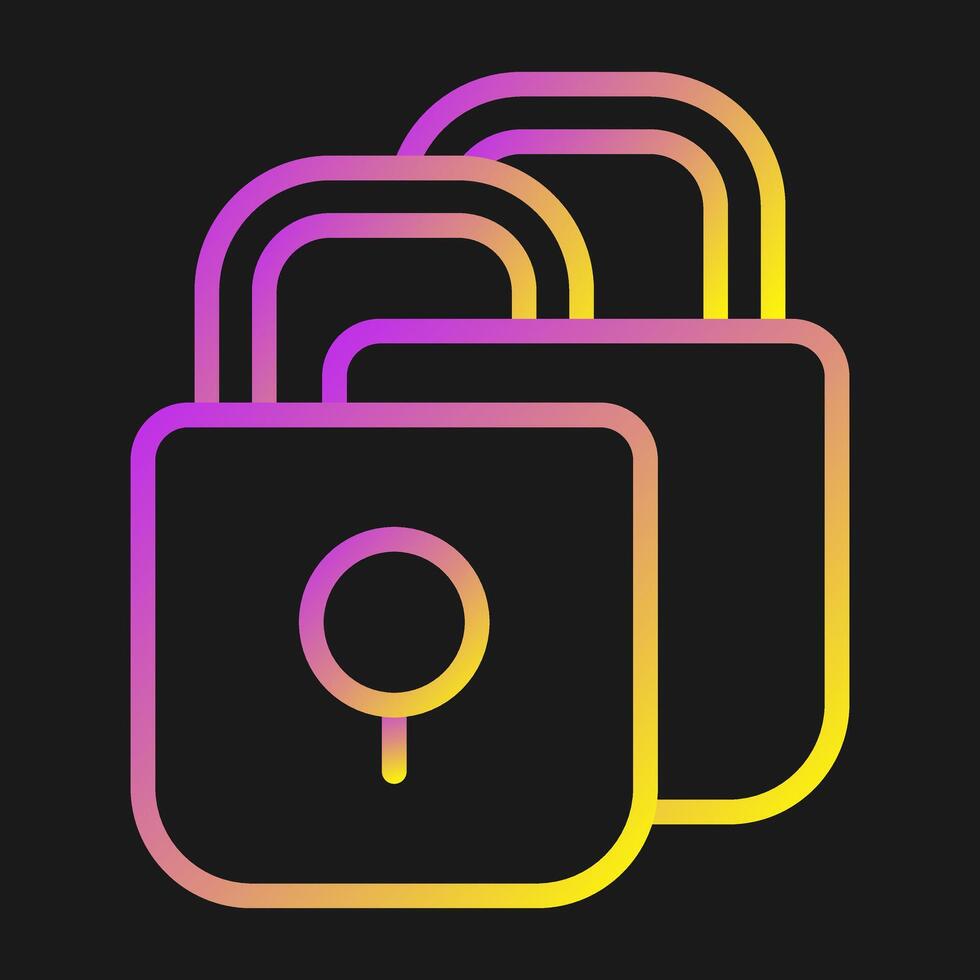Padlocks Vector Icon