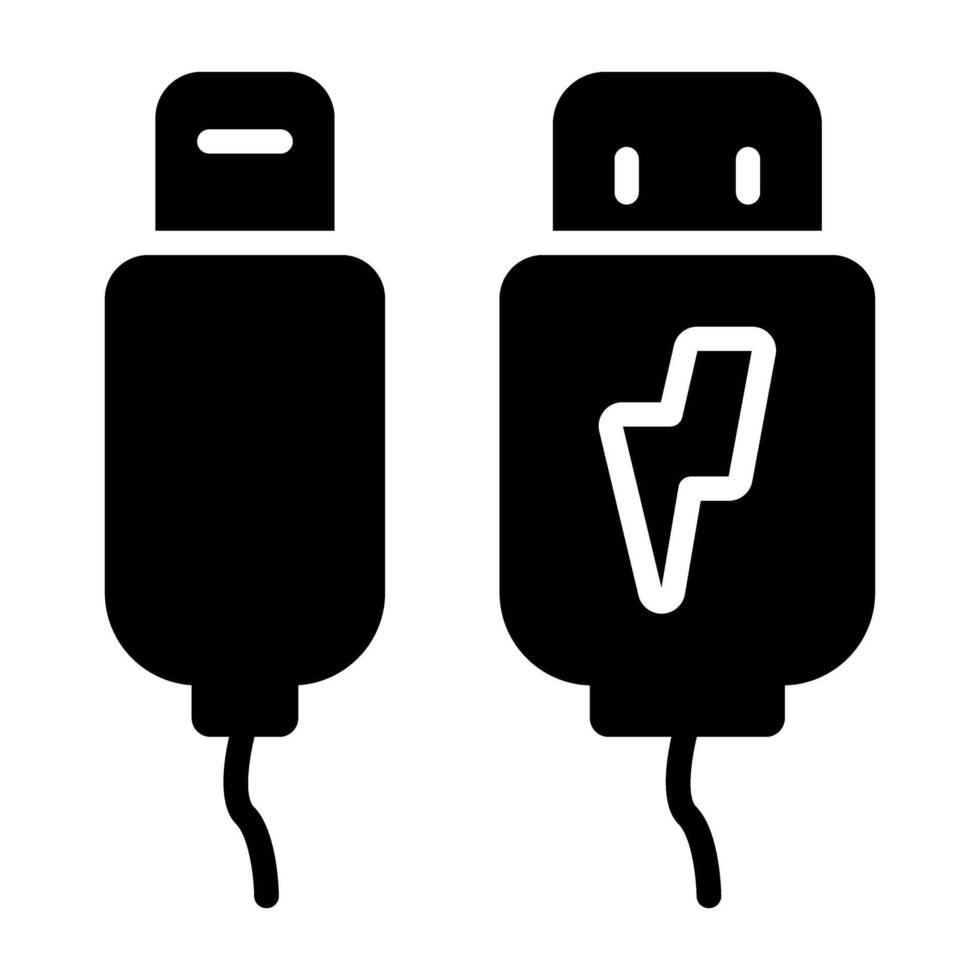 Thunderbolt Vector Icon