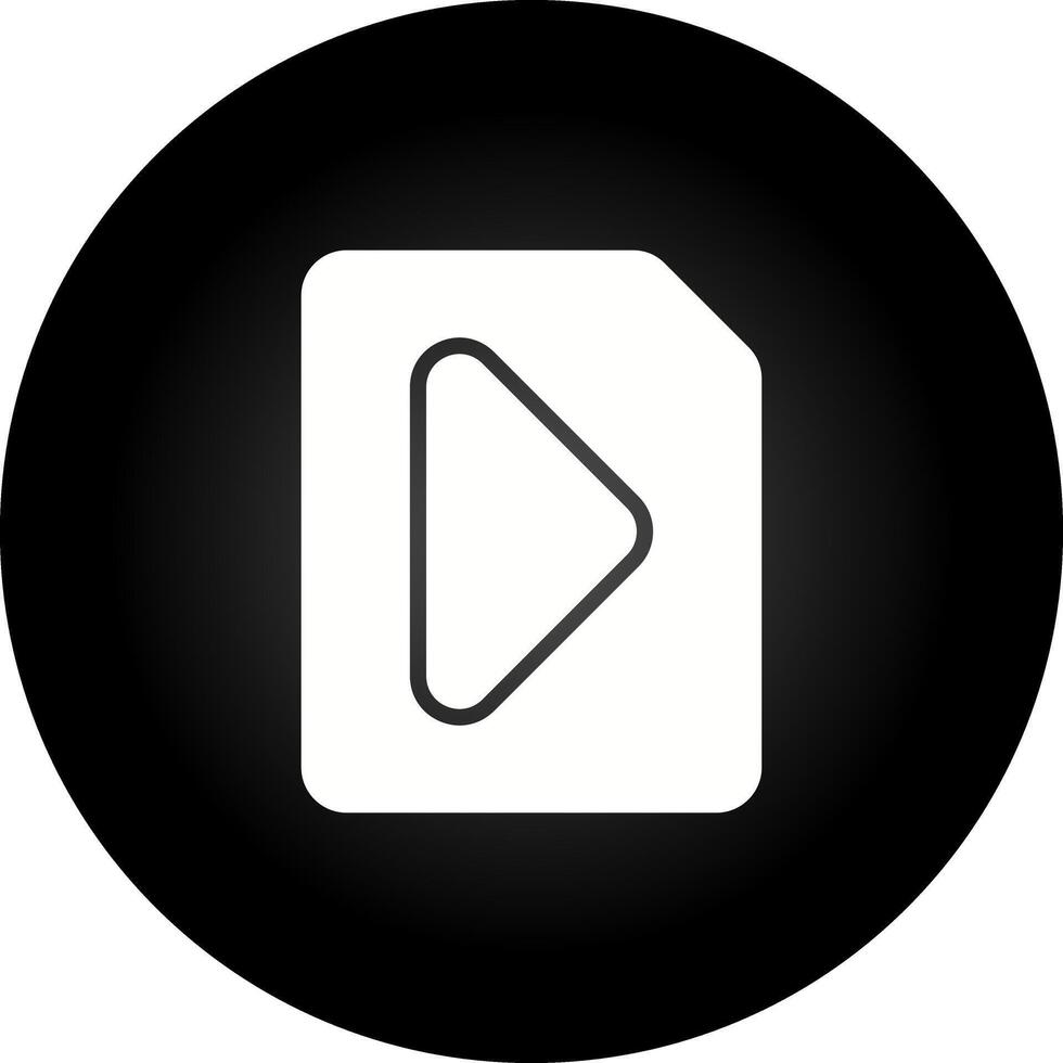 Video File Vector Icon