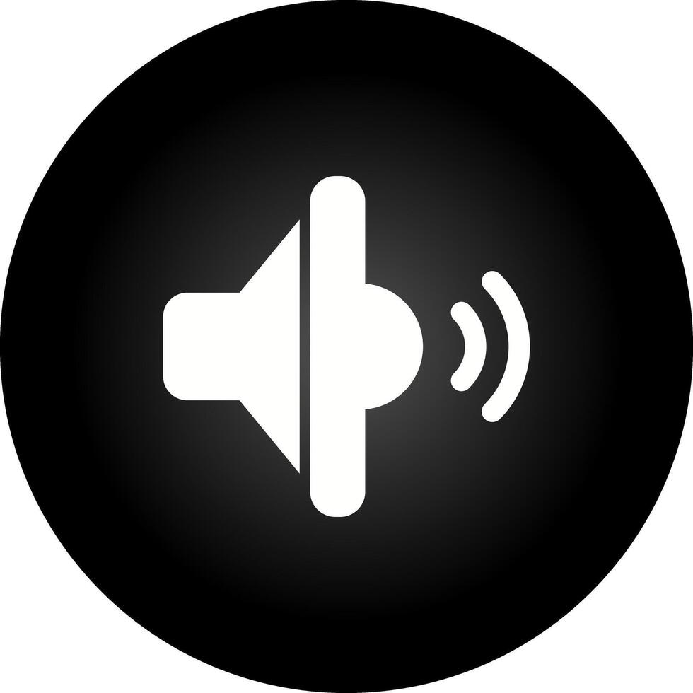 icono de vector de sonido