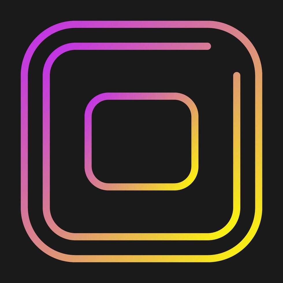 Stop Square Vector Icon