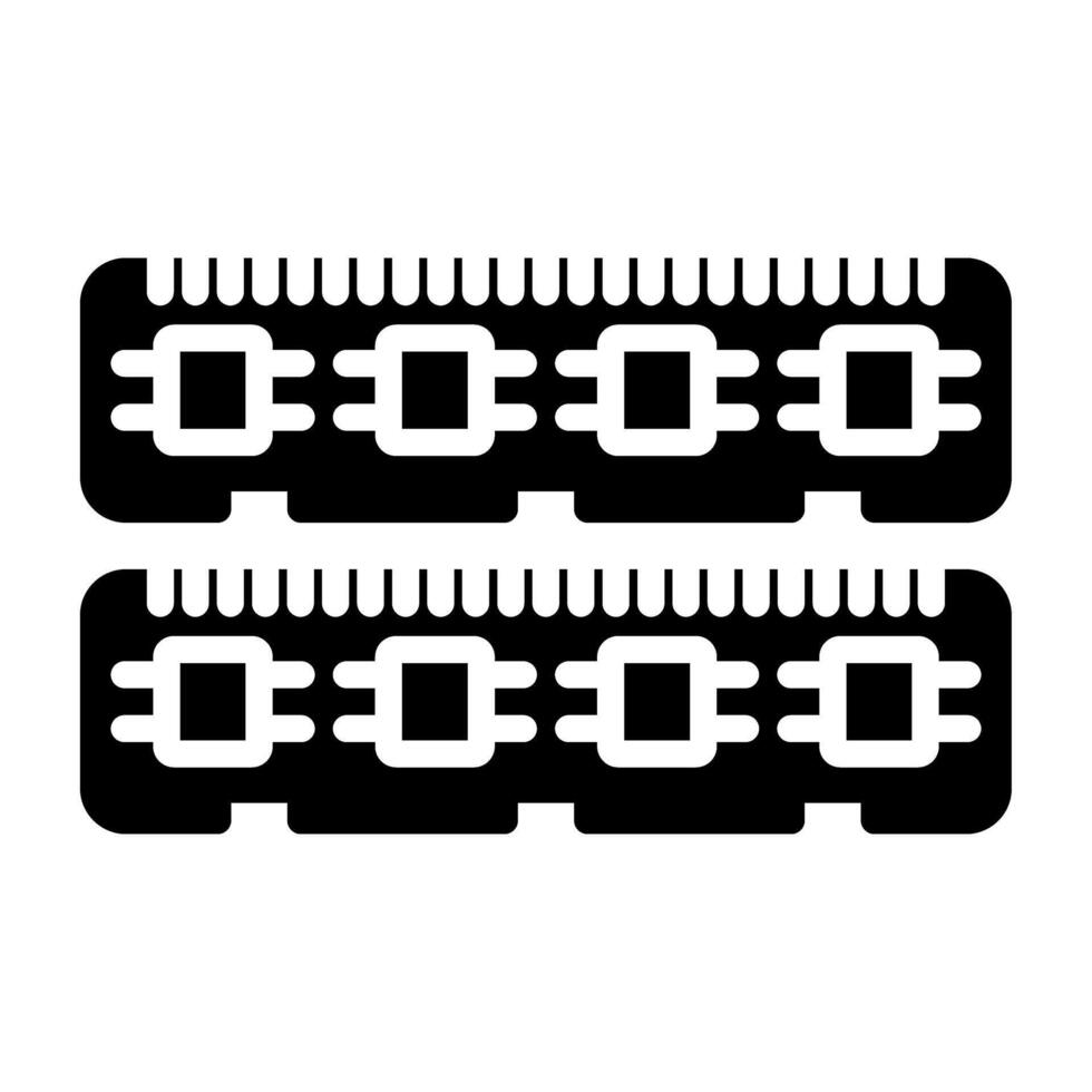 Ram Memory Vector Icon