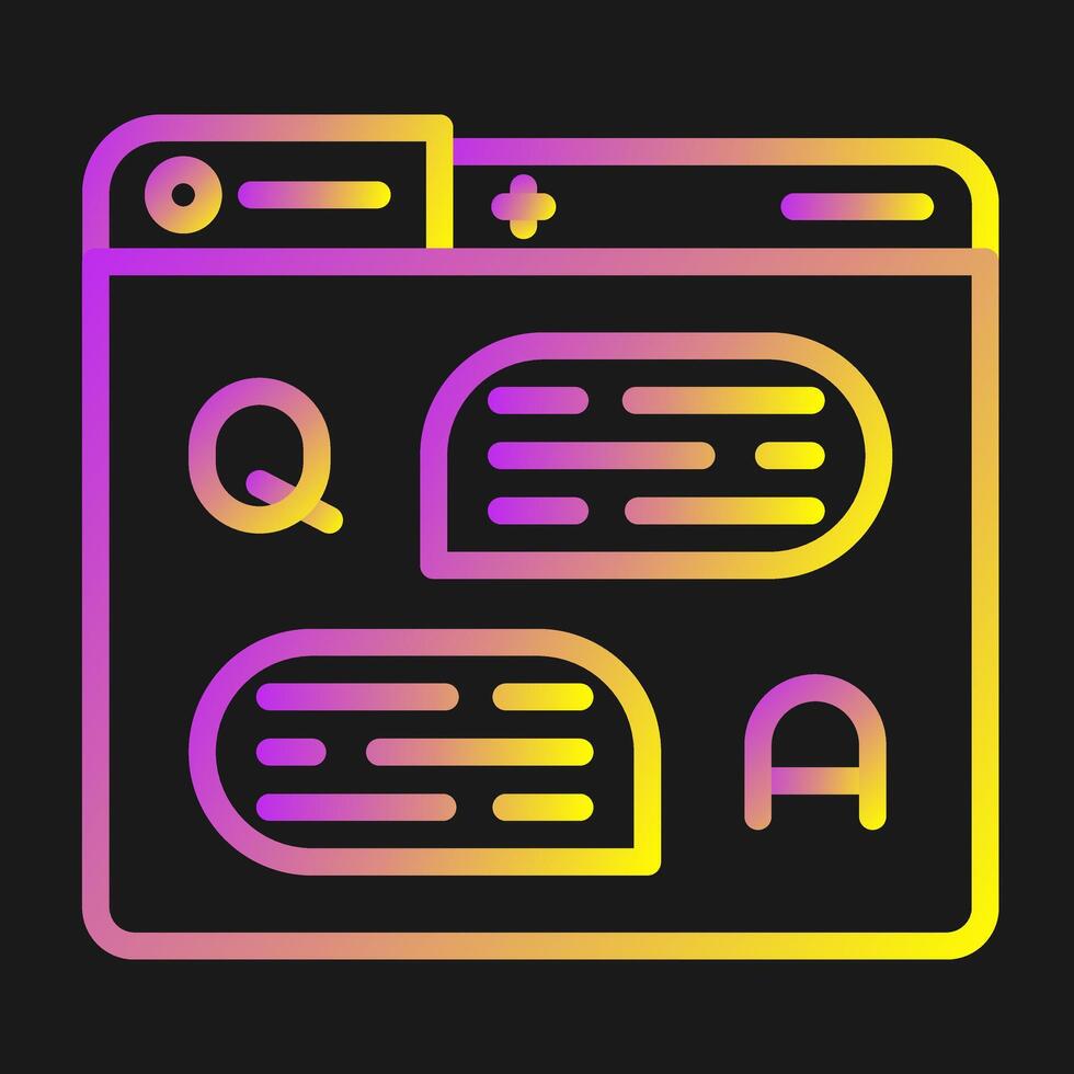 Forum Vector Icon