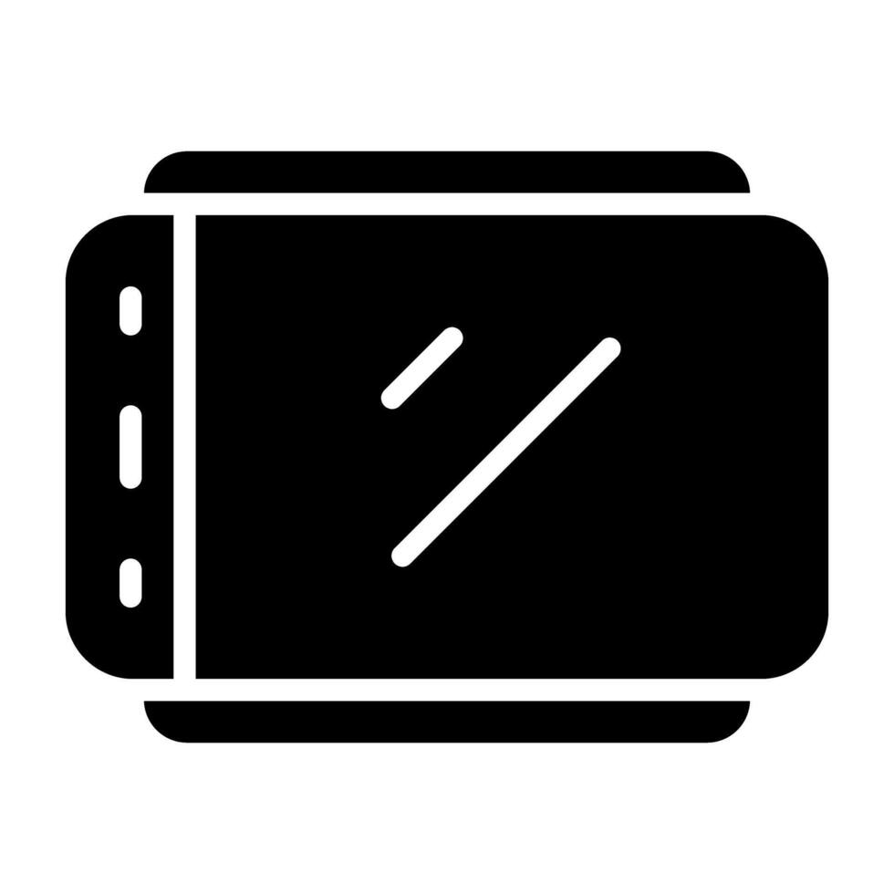 Graphic Tablet Vector Icon