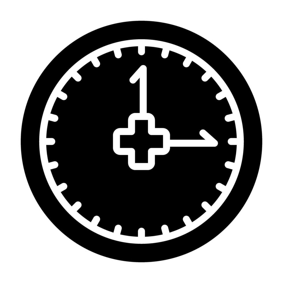 icono de vector de reloj