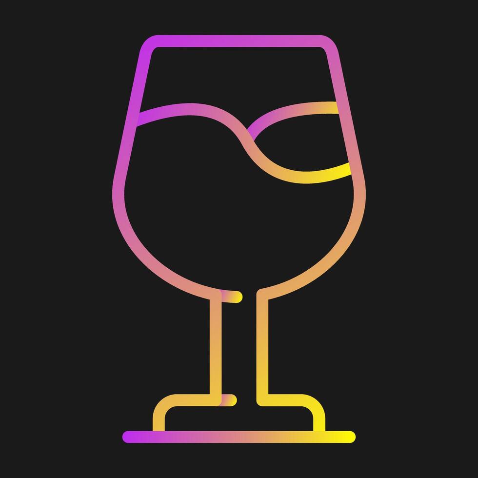 icono de vector de vino