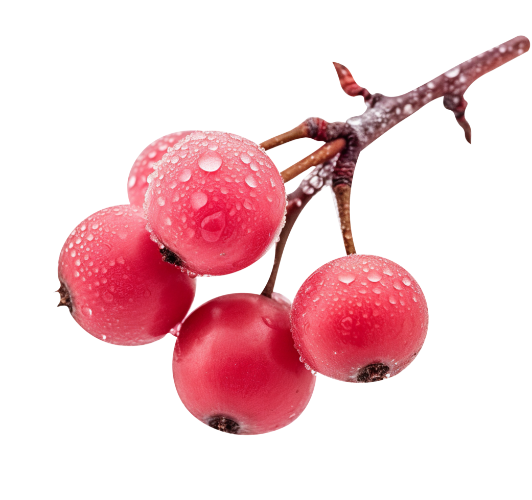 Red current berry isolated on background png