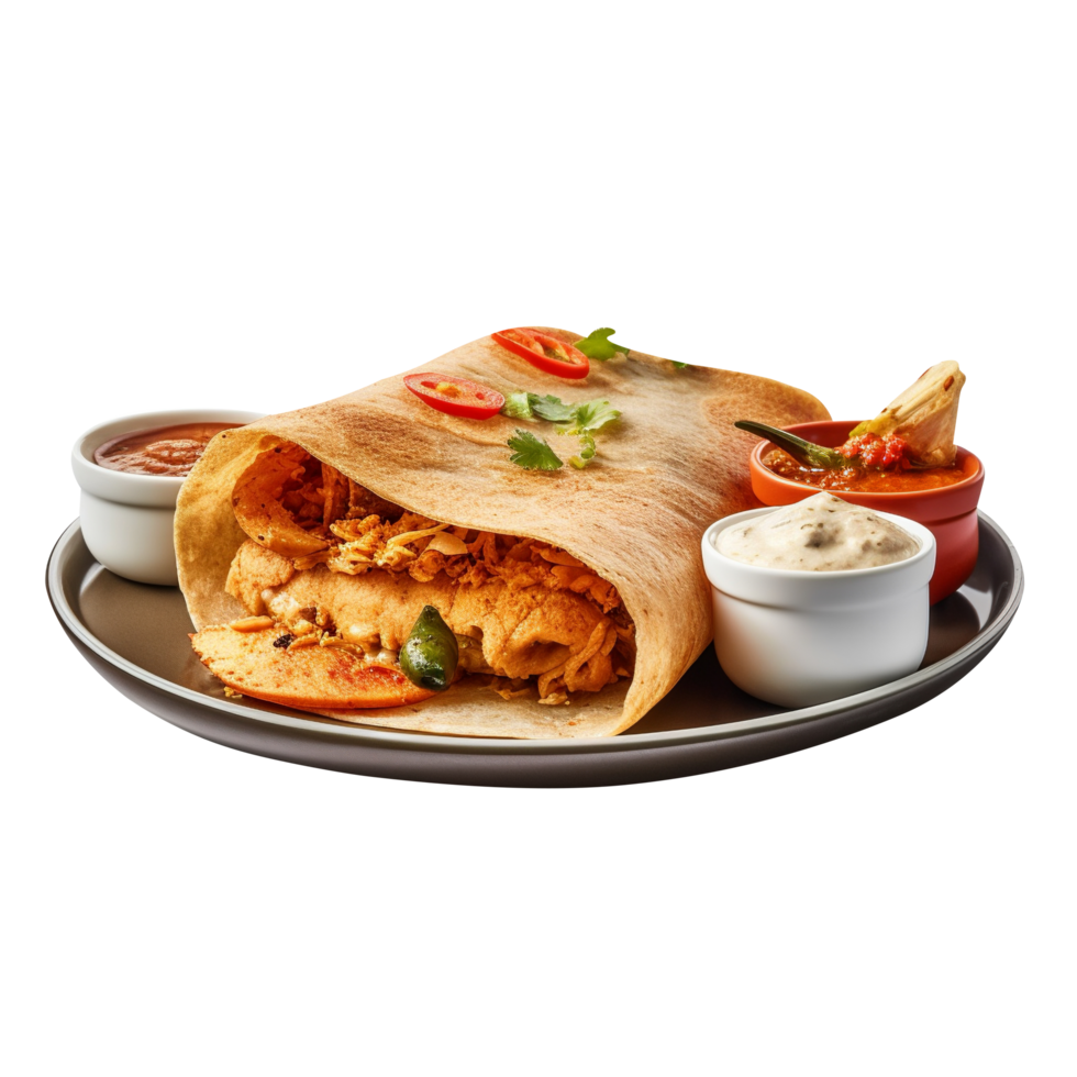 Indian food isolated on background png