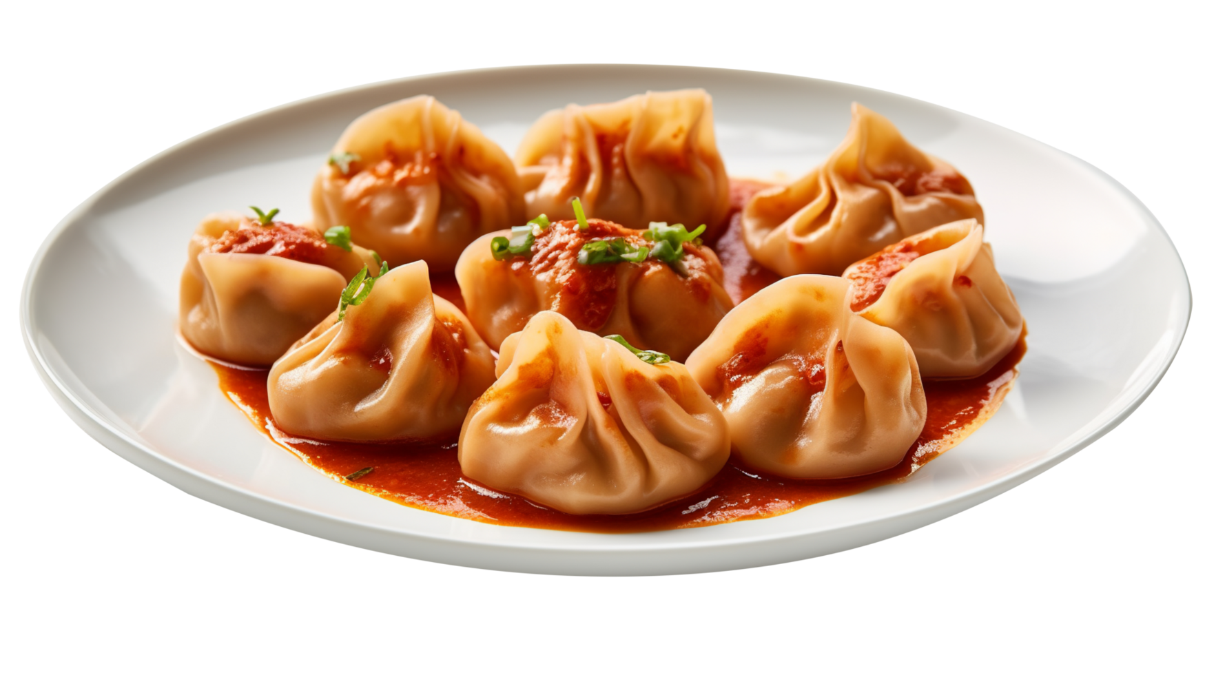 Momos isolated on background png