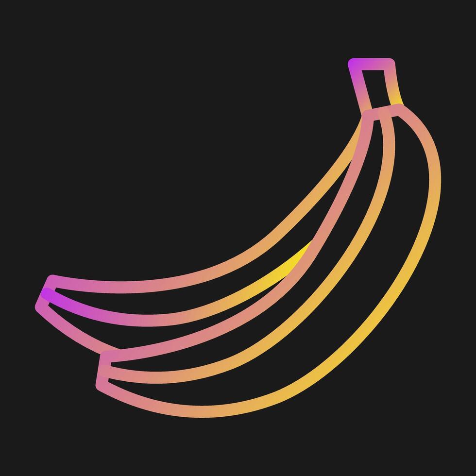 Banana Vector Icon