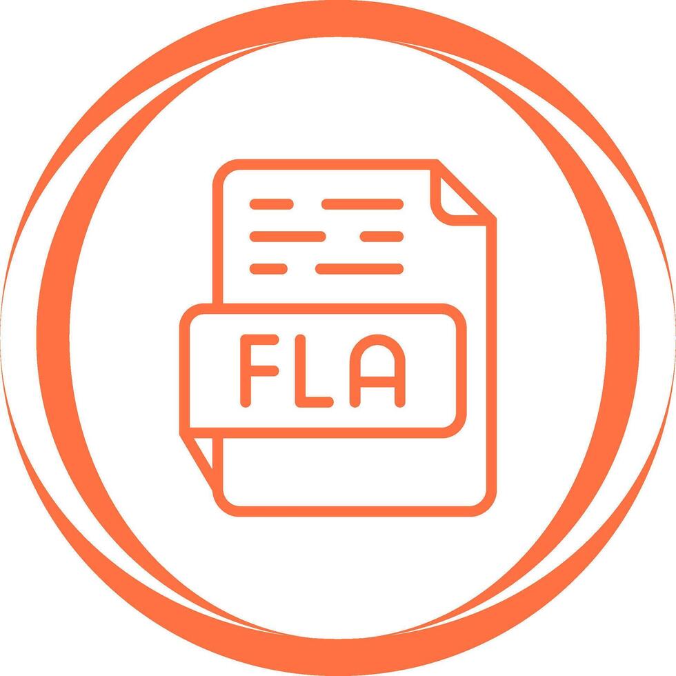 fla vector icono