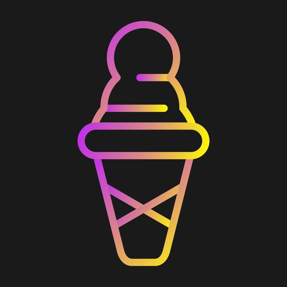 Ice Cream Vector Icon