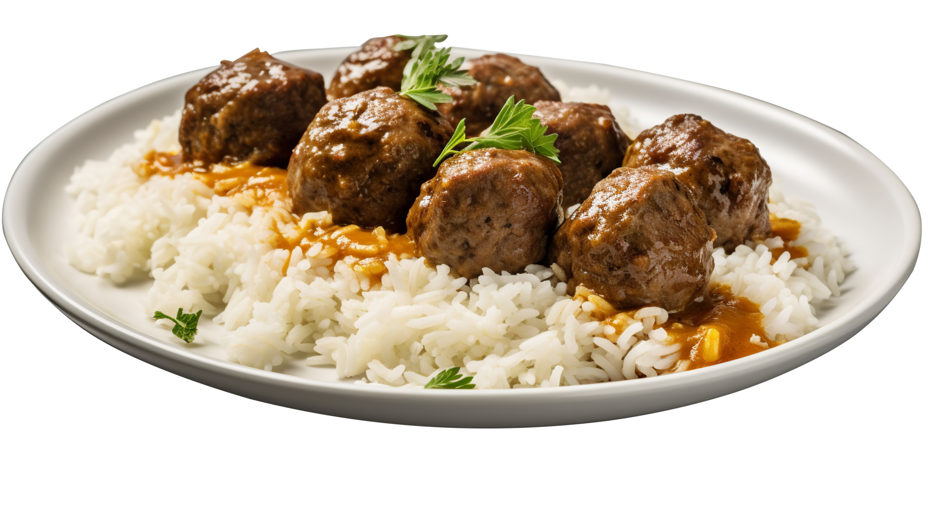 AI generated Meat Balls isolated on png background 39113957 PNG
