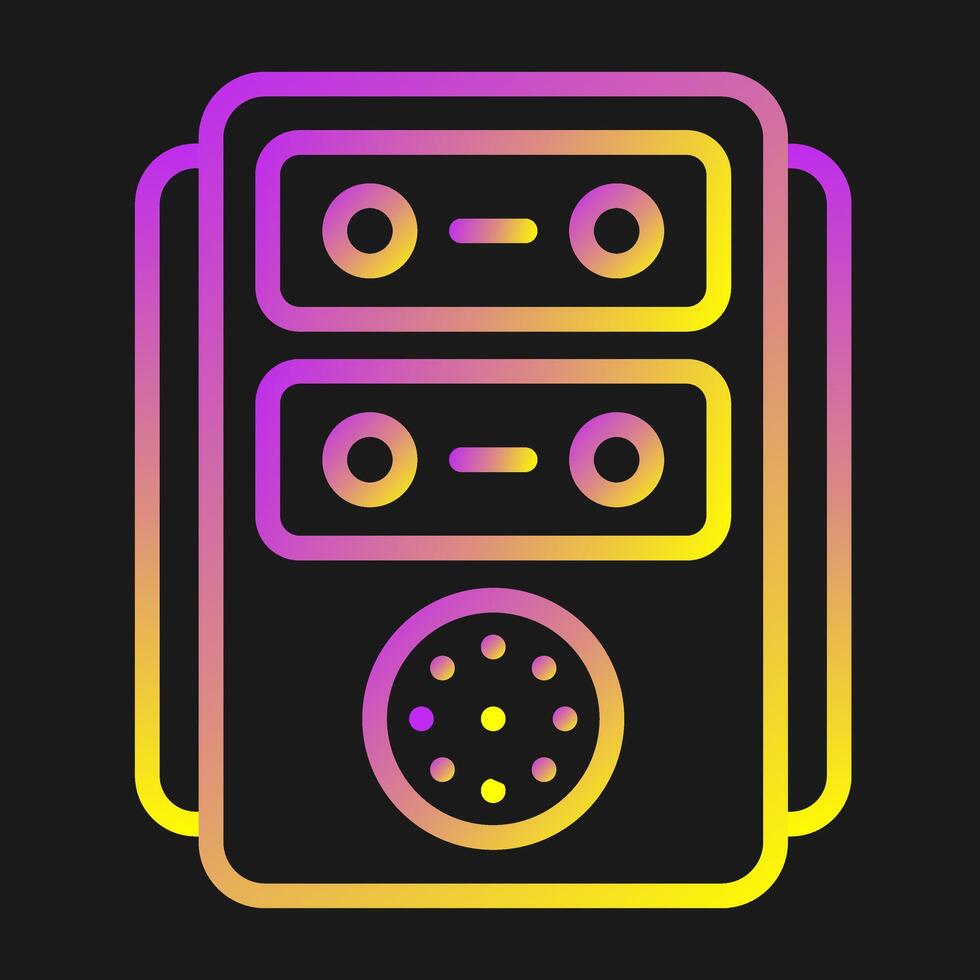 Pc Tower Vector Icon