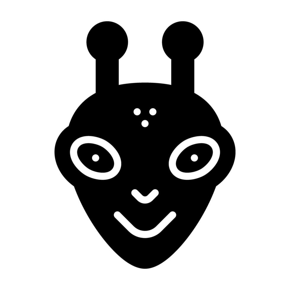 Alien Vector Icon