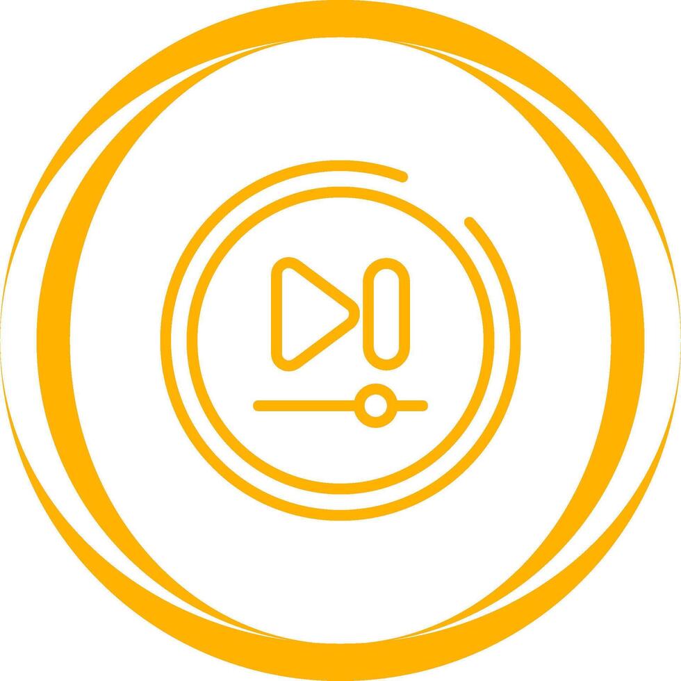 Video Next Track Button Vector Icon