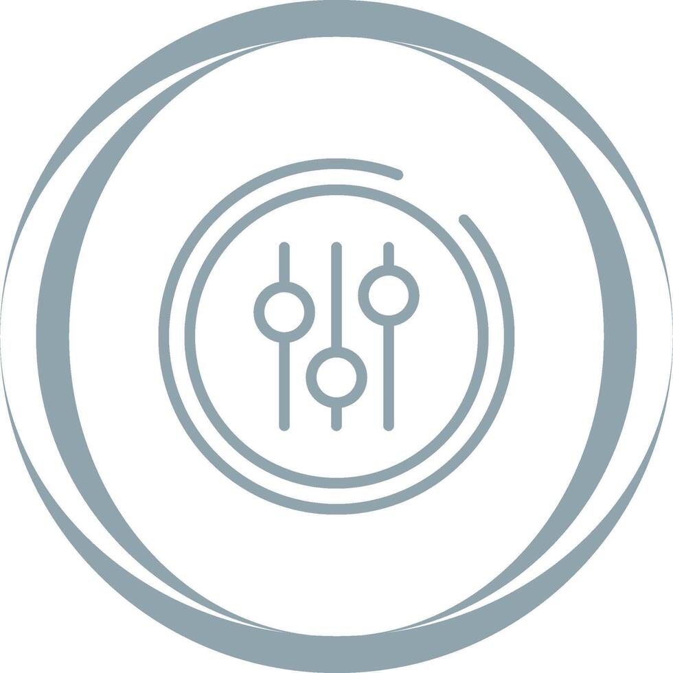 Audio Equalizer Vector Icon