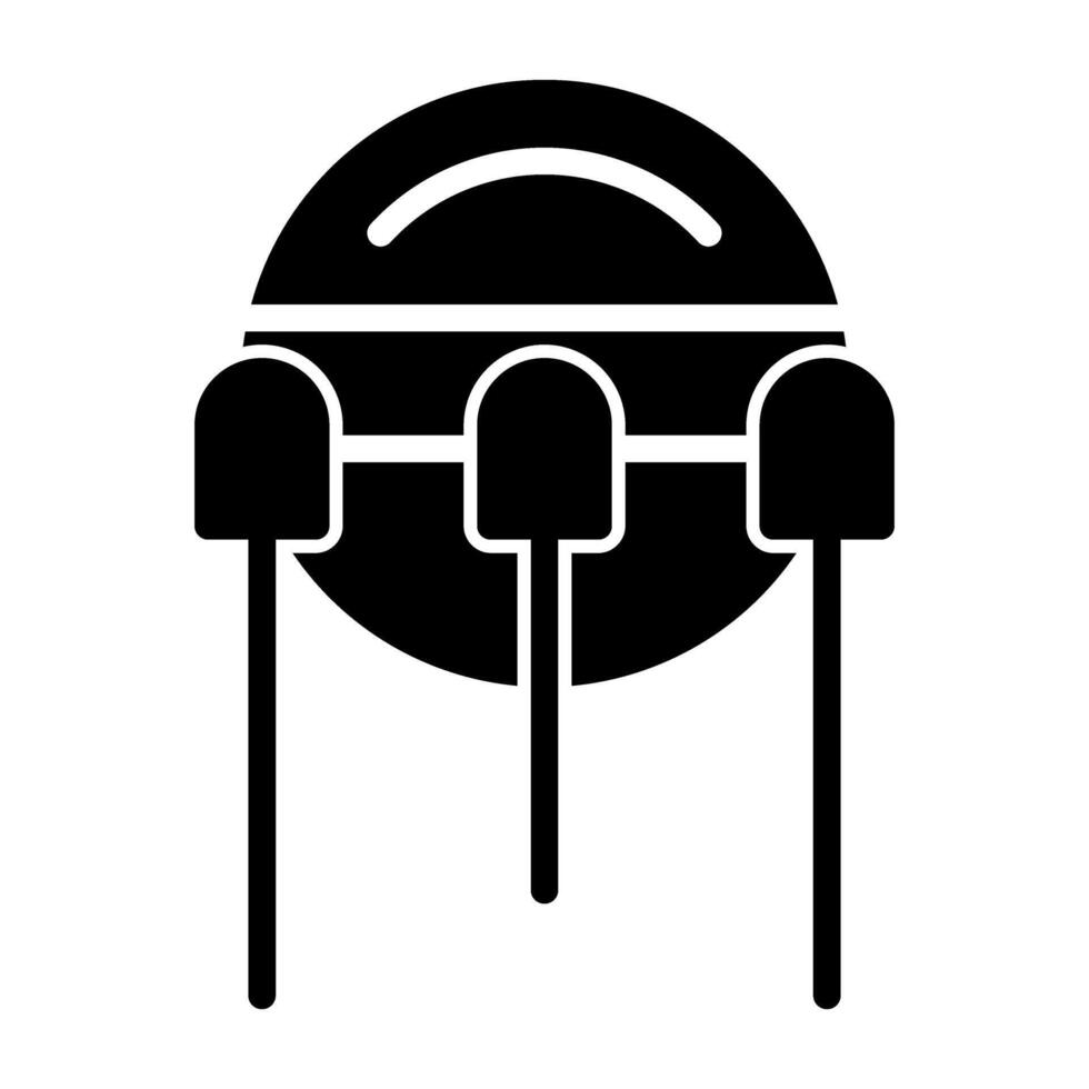 icono de vector de sputnik