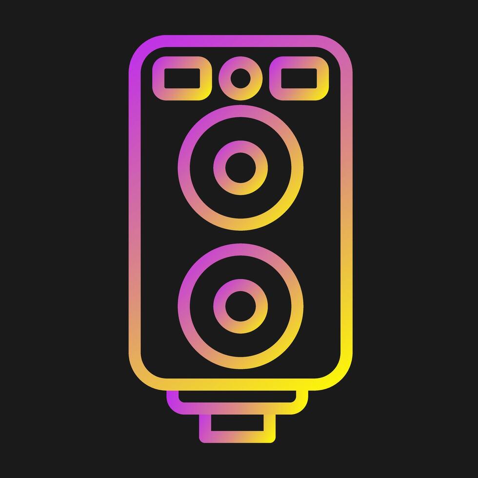 Sound System Vector Icon