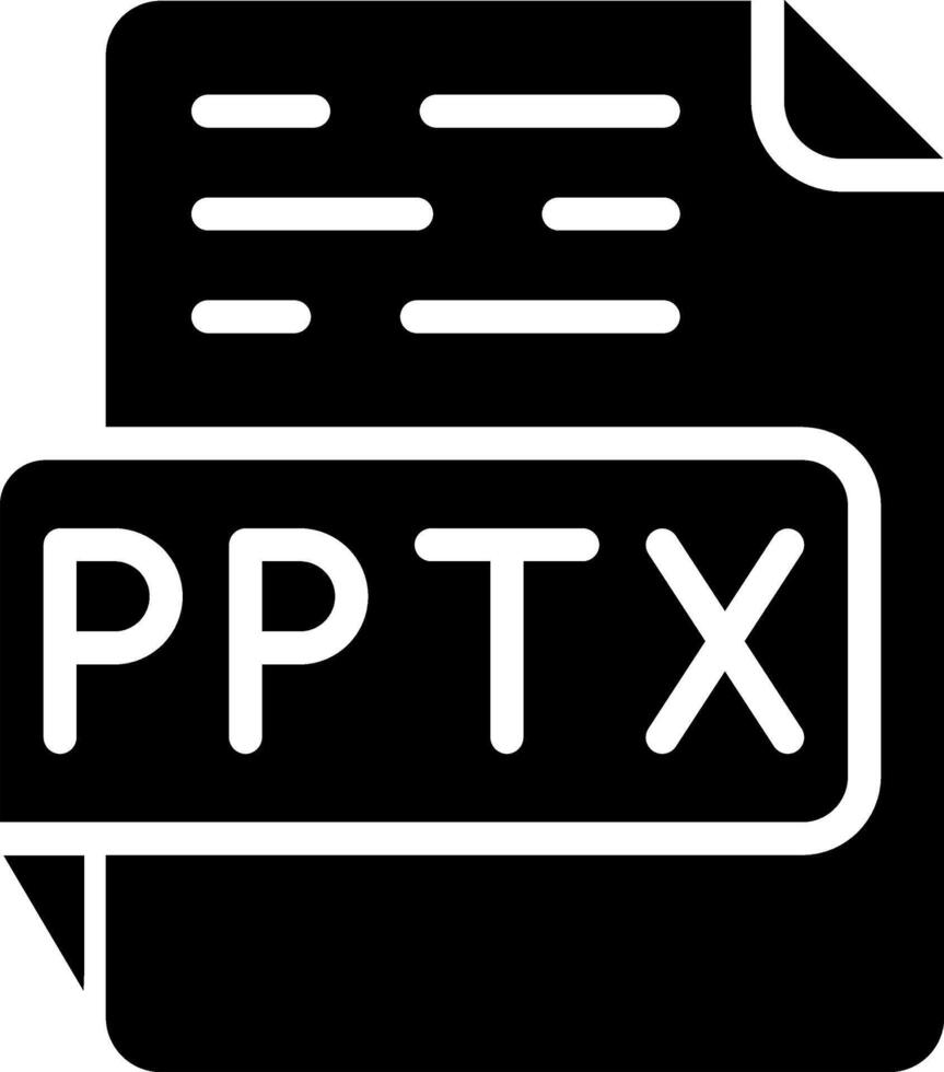 PPTX Vector Icon