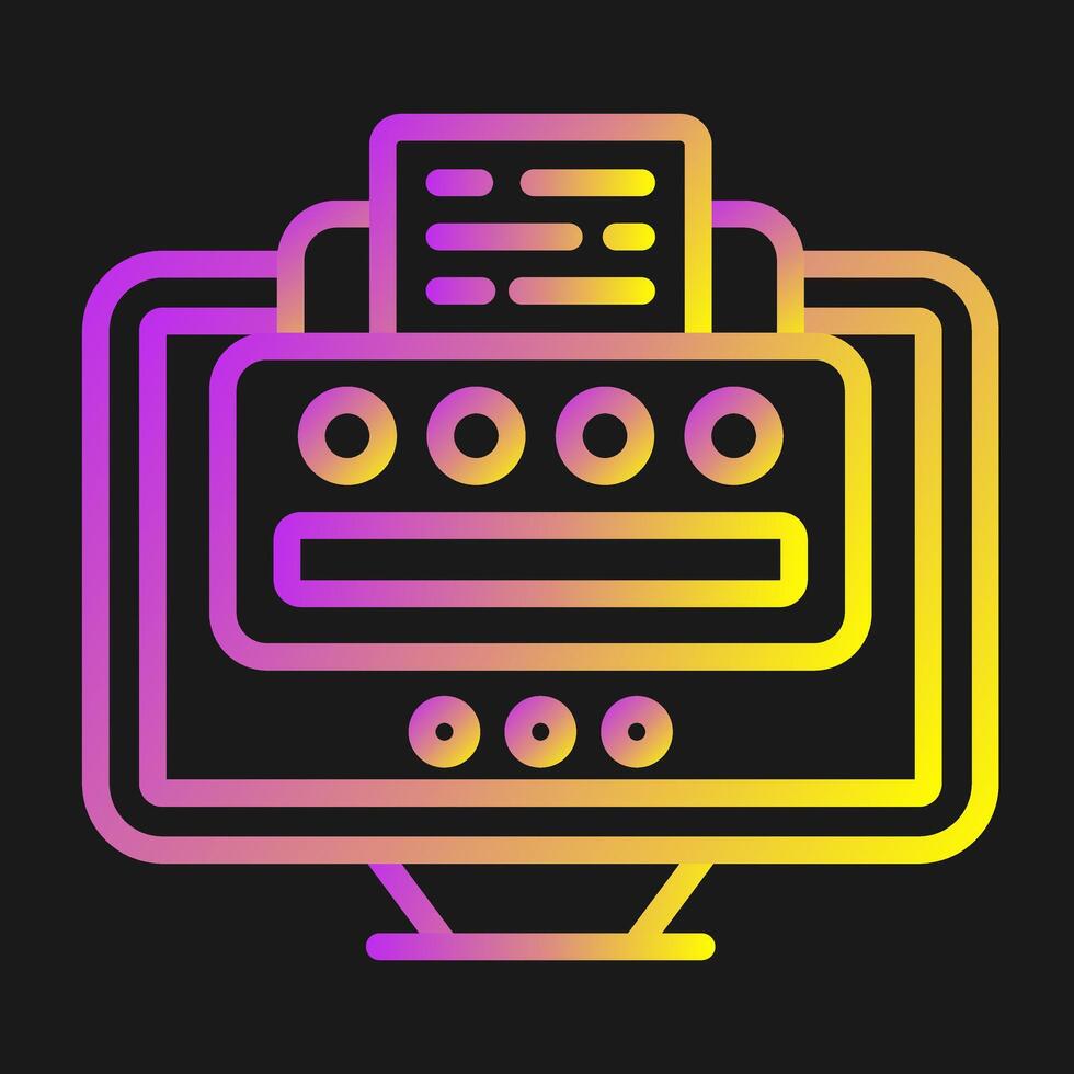 Printer Vector Icon