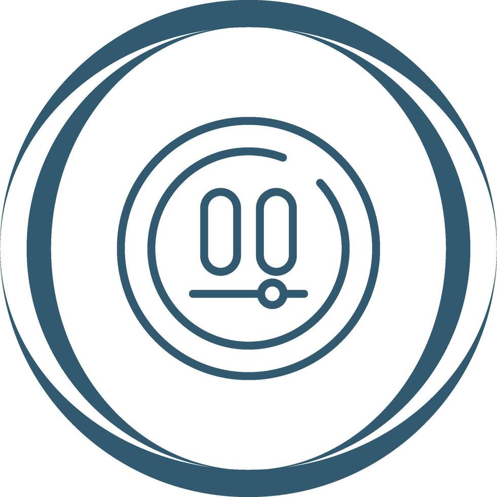 Video Pause Circle Vector Icon