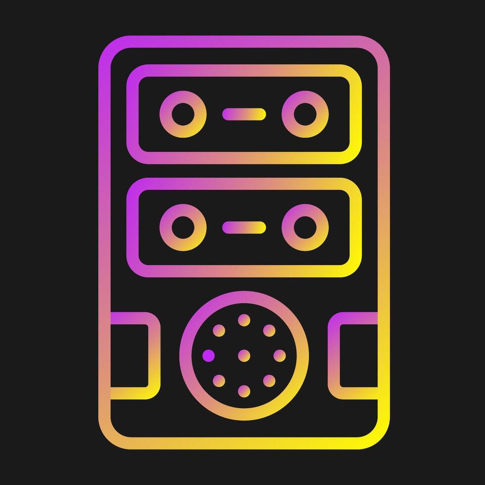 Pc Tower Vector Icon