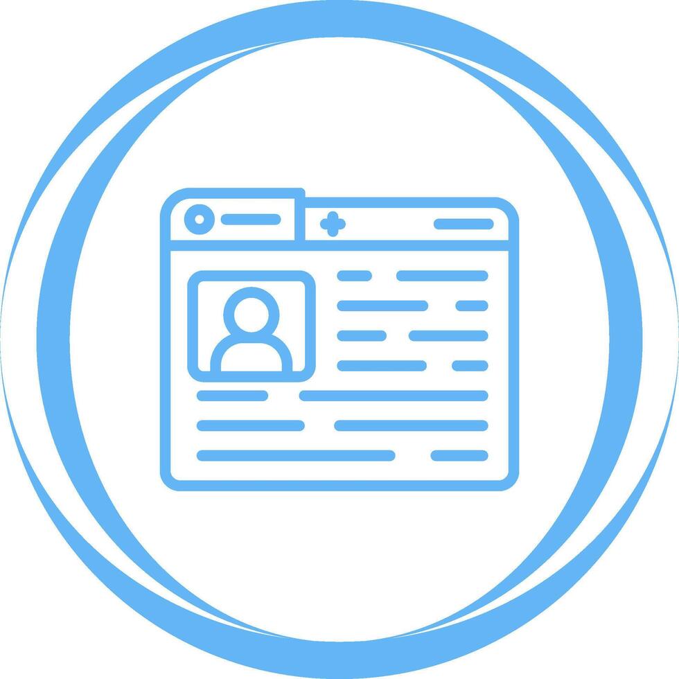 Profile Vector Icon