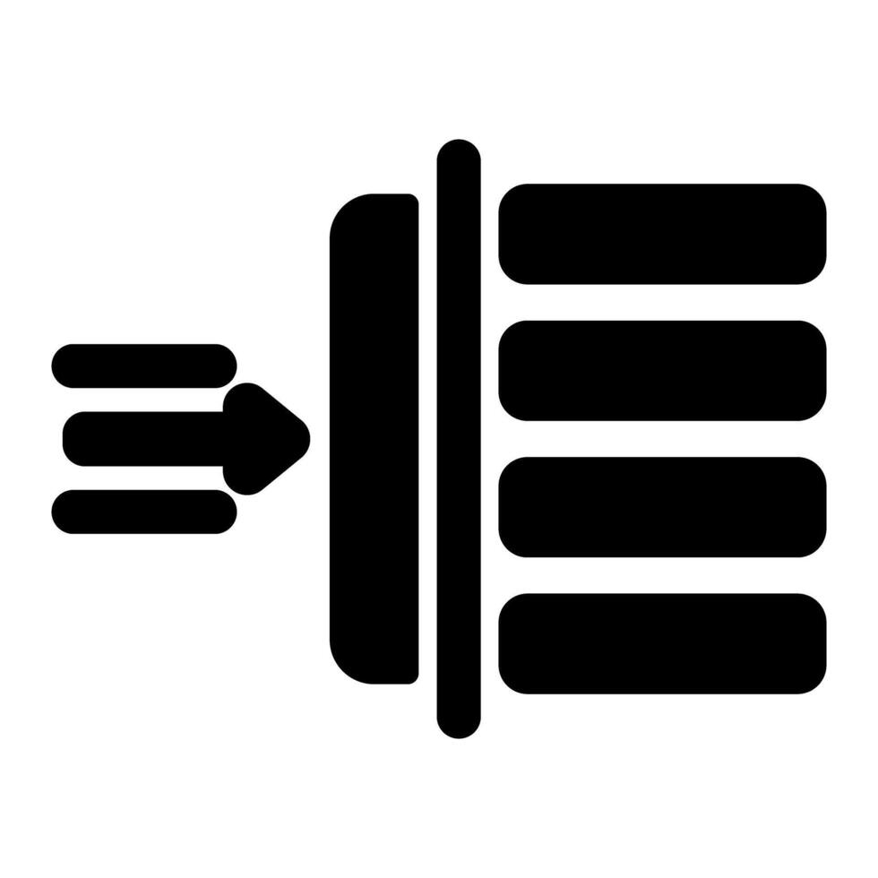 Margin Vector Icon
