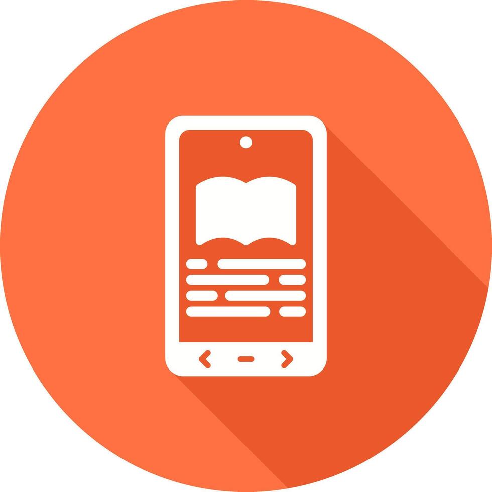 E book Reader Vector Icon