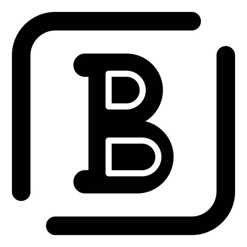 Bold Vector Icon