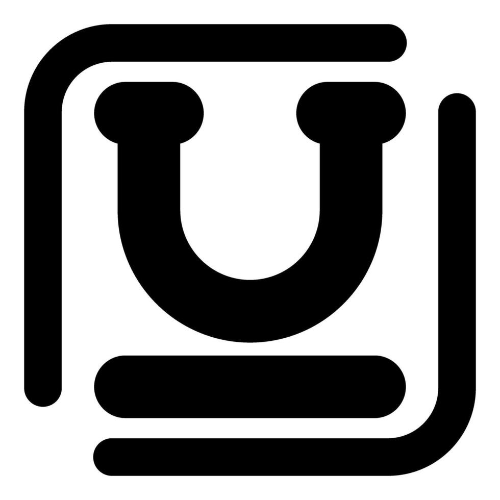 Underline Vector Icon